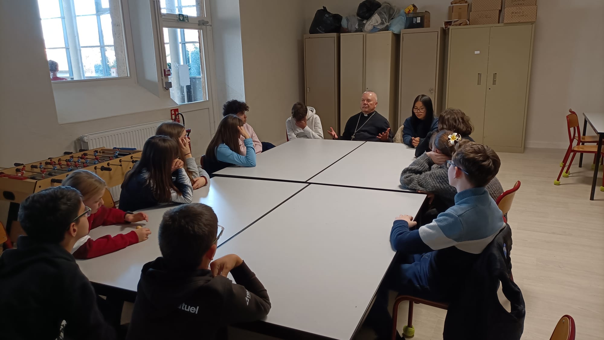 Visite de Monseigneur Yves Baumgarten