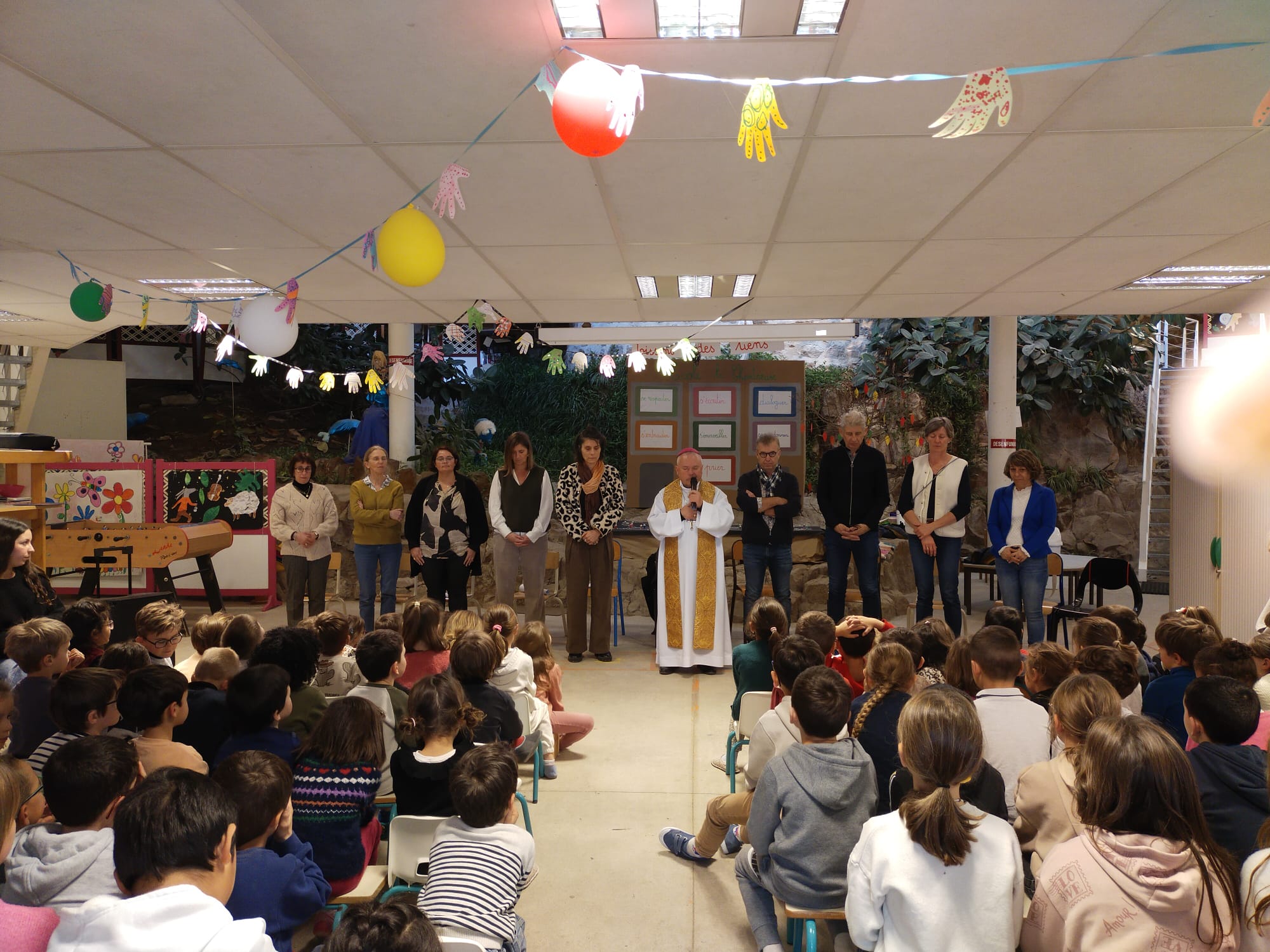 Visite de Monseigneur Yves Baumgarten