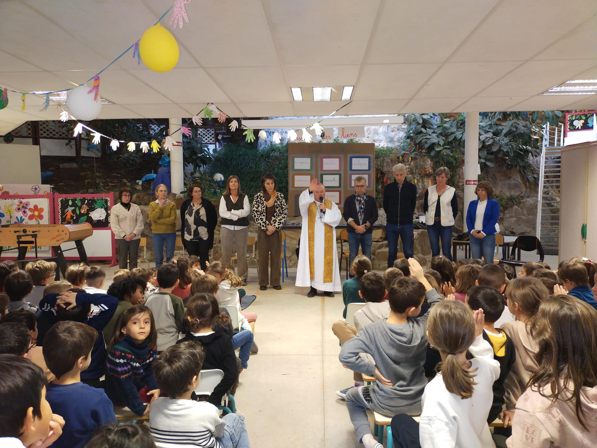 Visite de Monseigneur Yves Baumgarten