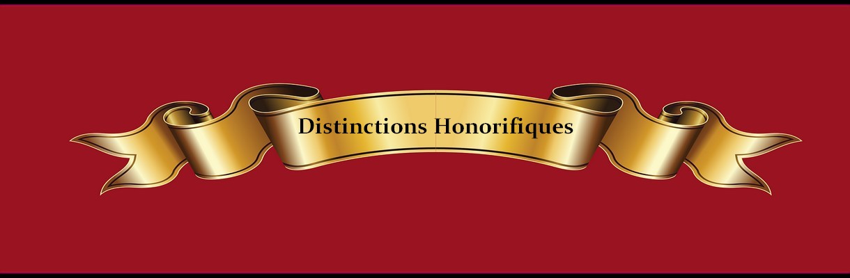 Distinctions Honorifiques