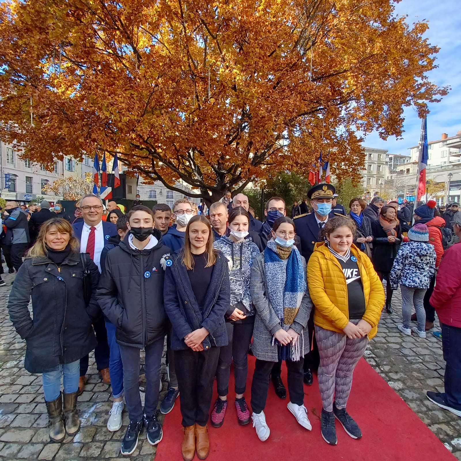 L'école Porte-Drapeaux participe aux commémorations du 11 novembre
