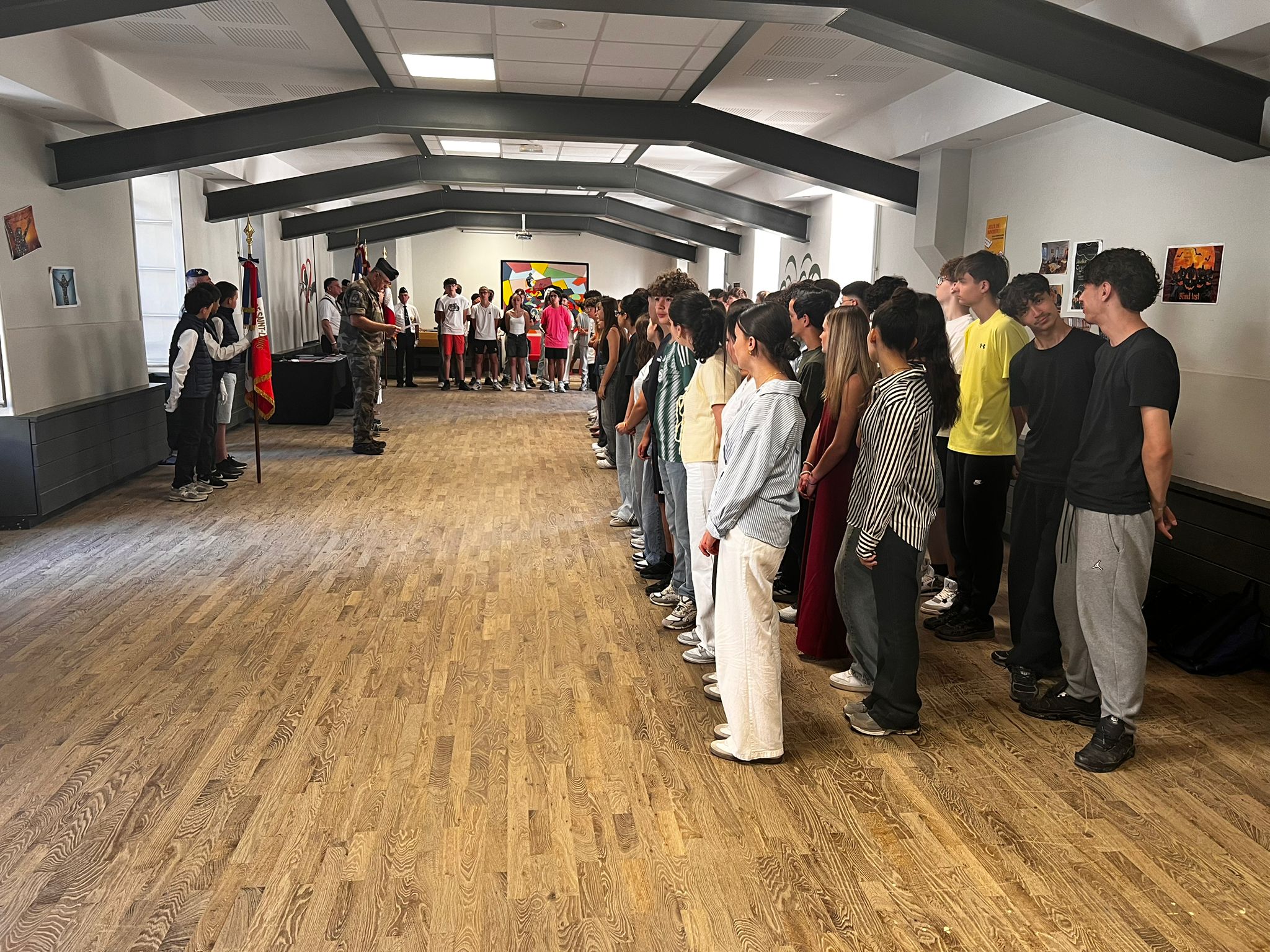 remise diplome porte drapeaux 2025