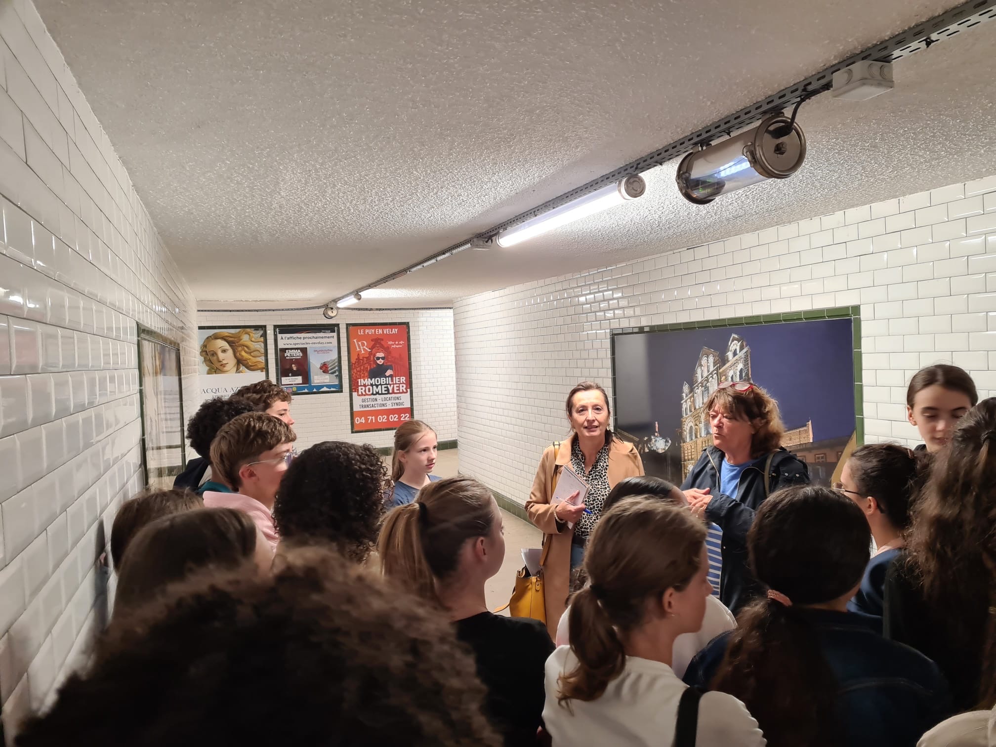 visite guidé le puy en anglais