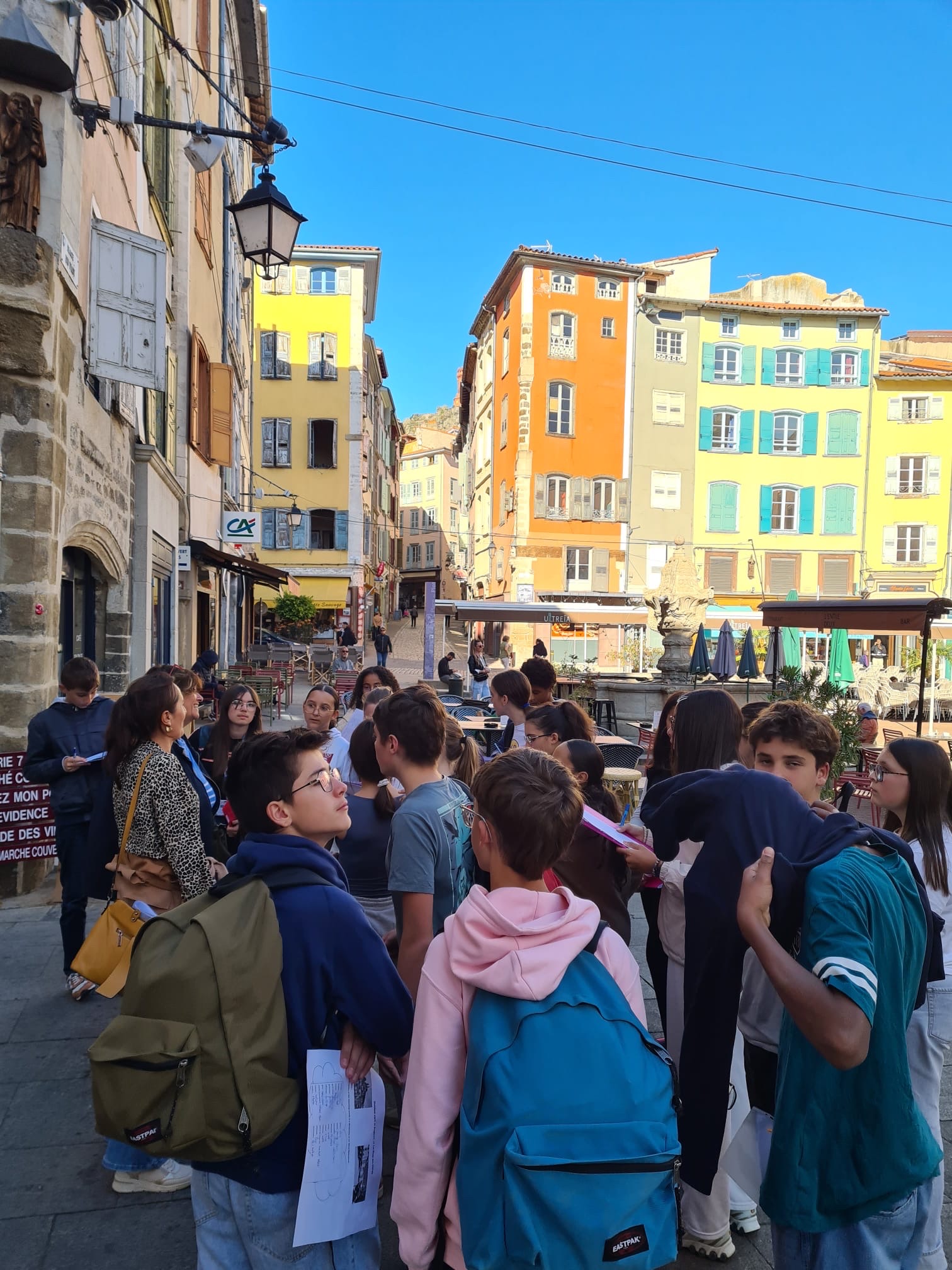 visite guidé le puy en anglais
